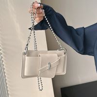 Women's Small Summer Pu Leather Classic Style Square Bag main image 2
