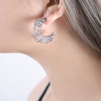 1 Pair Ig Style Streetwear Geometric Plating Titanium Steel 18k Gold Plated Earrings sku image 3