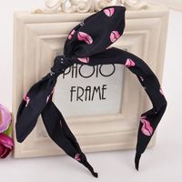 Simple Style Flower Bow Knot Twist Cloth Hair Band sku image 5