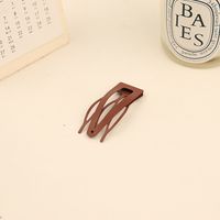 Casual Simple Style Solid Color Alloy Hair Clip sku image 5