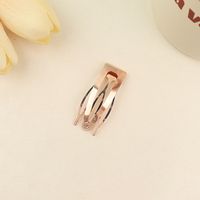 Casual Simple Style Solid Color Alloy Hair Clip sku image 12