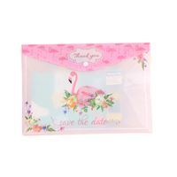 Transparent Plastic Cartoon Office Storage Student Test Paper Organizing File Bag main image 5