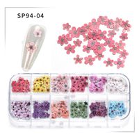 Cute Simple Style Streetwear Flower Butterfly Plastic Paper Nail Decoration Accessories 1 Set sku image 5