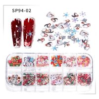Cute Simple Style Streetwear Flower Butterfly Plastic Paper Nail Decoration Accessories 1 Set main image 3