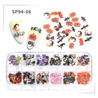 Süß Einfacher Stil Strassenmode Blume Schmetterling Kunststoff Papier Nagel Accessoires 1 Satz sku image 7