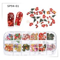 Cute Simple Style Streetwear Flower Butterfly Plastic Paper Nail Decoration Accessories 1 Set sku image 2