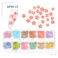 Cute Simple Style Streetwear Flower Butterfly Plastic Paper Nail Decoration Accessories 1 Set sku image 17
