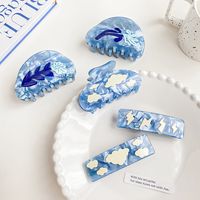 Simple Style Butterfly Pvc Hair Clip Hair Claws main image 1