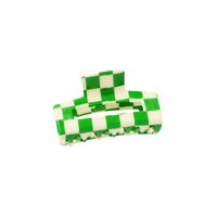 Classic Style Square Pvc Handmade Hair Claws main image 5