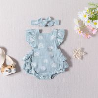Cute Rainbow Cotton Baby Rompers main image 2