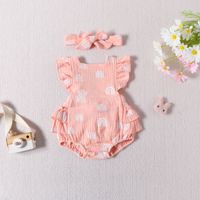 Cute Rainbow Cotton Baby Rompers main image 5