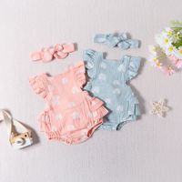 Cute Rainbow Cotton Baby Rompers main image 1