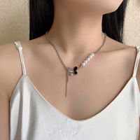 Streetwear Korean Style Heart Shape Stainless Steel Necklace main image 4