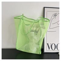 Women's Large All Seasons Net Basic Shoulder Bag Shopping Bags sku image 4