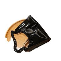 Women's Small Pvc Solid Color Streetwear Square Zipper Shoulder Bag Crossbody Bag Underarm Bag main image 2