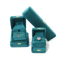 Elegant Lady Solid Color Cloth Jewelry Boxes main image 2