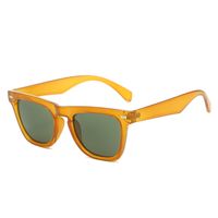 Basic Streetwear Geometric Pc Square Full Frame Men's Sunglasses sku image 3