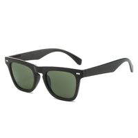 Basic Streetwear Geometric Pc Square Full Frame Men's Sunglasses sku image 2