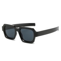Casual Simple Style Color Block Pc Square Full Frame Men's Sunglasses sku image 1