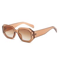 Streetwear Solid Color Pc Polygon Full Frame Women's Sunglasses sku image 3