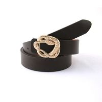 Classic Style Snake Pu Leather Alloy Plating Women's Leather Belts main image 5