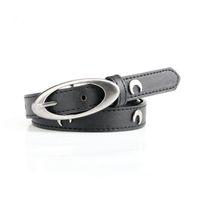 Exaggerated Punk Streetwear Star Pu Leather Alloy Women's Leather Belts sku image 2