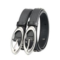 Exaggerated Punk Streetwear Star Pu Leather Alloy Women's Leather Belts main image 2