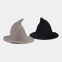 Women's Casual Streetwear Solid Color Big Eaves Bucket Hat main image 3