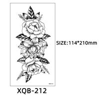 Flower Paper Tattoos & Body Art 1 Piece sku image 3