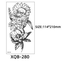 Flower Paper Tattoos & Body Art 1 Piece sku image 15