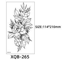 Flower Paper Tattoos & Body Art 1 Piece sku image 9