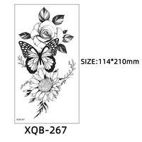 Flower Paper Tattoos & Body Art 1 Piece sku image 10