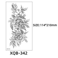 Flower Paper Tattoos & Body Art 1 Piece sku image 34