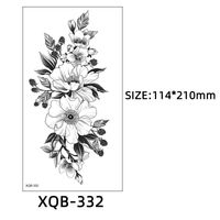Flower Paper Tattoos & Body Art 1 Piece sku image 24