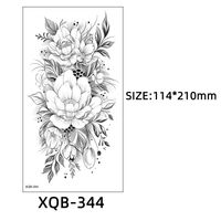 Flower Paper Tattoos & Body Art 1 Piece sku image 36