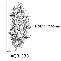 Flower Paper Tattoos & Body Art 1 Piece sku image 25
