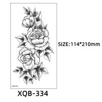 Flower Paper Tattoos & Body Art 1 Piece sku image 26