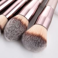 Simple Style Artificial Fiber Wooden Handle Makeup Brushes 1 Set main image 5