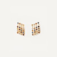 1 Pair Basic Classic Style Geometric Plating Inlay Sterling Silver Zircon Drop Earrings main image 2