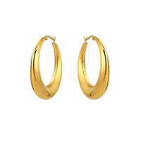 1 Pair Simple Style U Shape Plating Copper Earrings main image 5