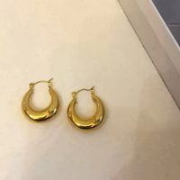 1 Pair Simple Style U Shape Plating Copper Earrings sku image 11