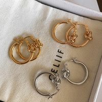 1 Pair Streetwear Geometric Plating Copper Earrings main image 1