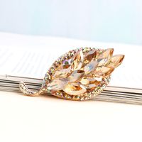 Cute Leaves Alloy Inlay Alloy Women's Brooches main image 1