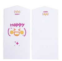 Sweet Letter Heart Shape Paper Birthday Festival Card sku image 6