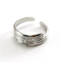 Klassischer Stil C-Form Titan Stahl Offener Ring In Masse sku image 1