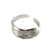 Klassischer Stil C-Form Titan Stahl Offener Ring In Masse main image 4