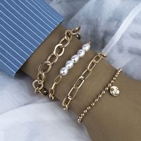 Simple Style Letter Alloy Wholesale Bracelets sku image 8