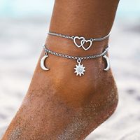 Commute Elephant Alloy Plating Silver Plated Unisex Anklet sku image 2