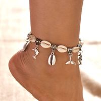 Commute Elephant Alloy Plating Silver Plated Unisex Anklet sku image 5