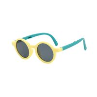 Retro Ethnic Style Round Ac Round Frame Full Frame Kids Sunglasses sku image 7